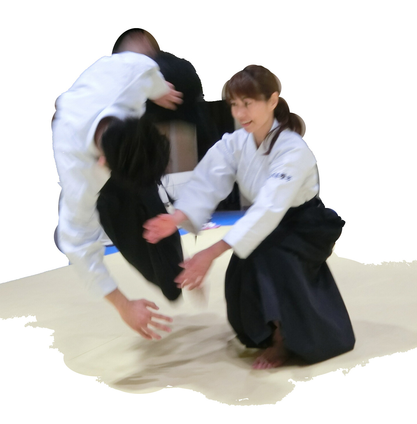 大阪市内で働く女性の方 美しい合気道を体験しませんか 大阪 春風会合気道aikidoは大阪市住吉区の三稜中学挌技室で稽古しています